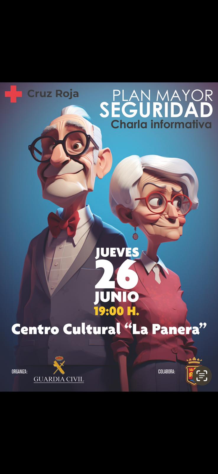 Charla Informativa Plan Mayor Seguridad
