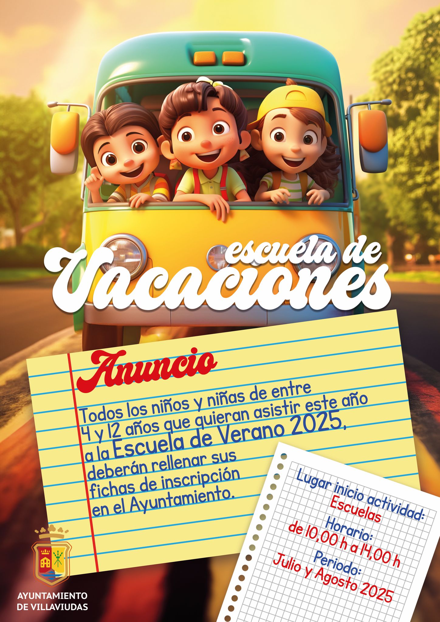 Escuela vacaciones
