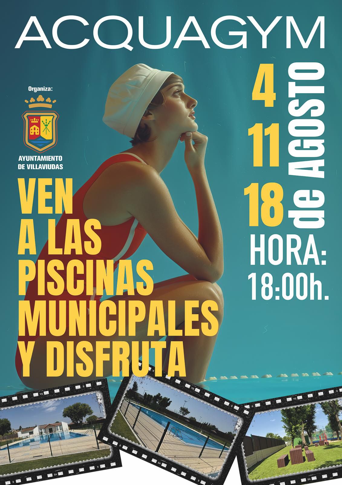 ACQUAGYM en las piscinas