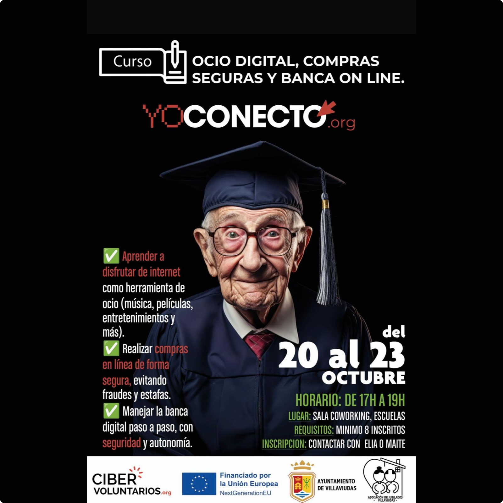 Curso gratuito: Ocio Digital, Compras Seguras y Banca Online