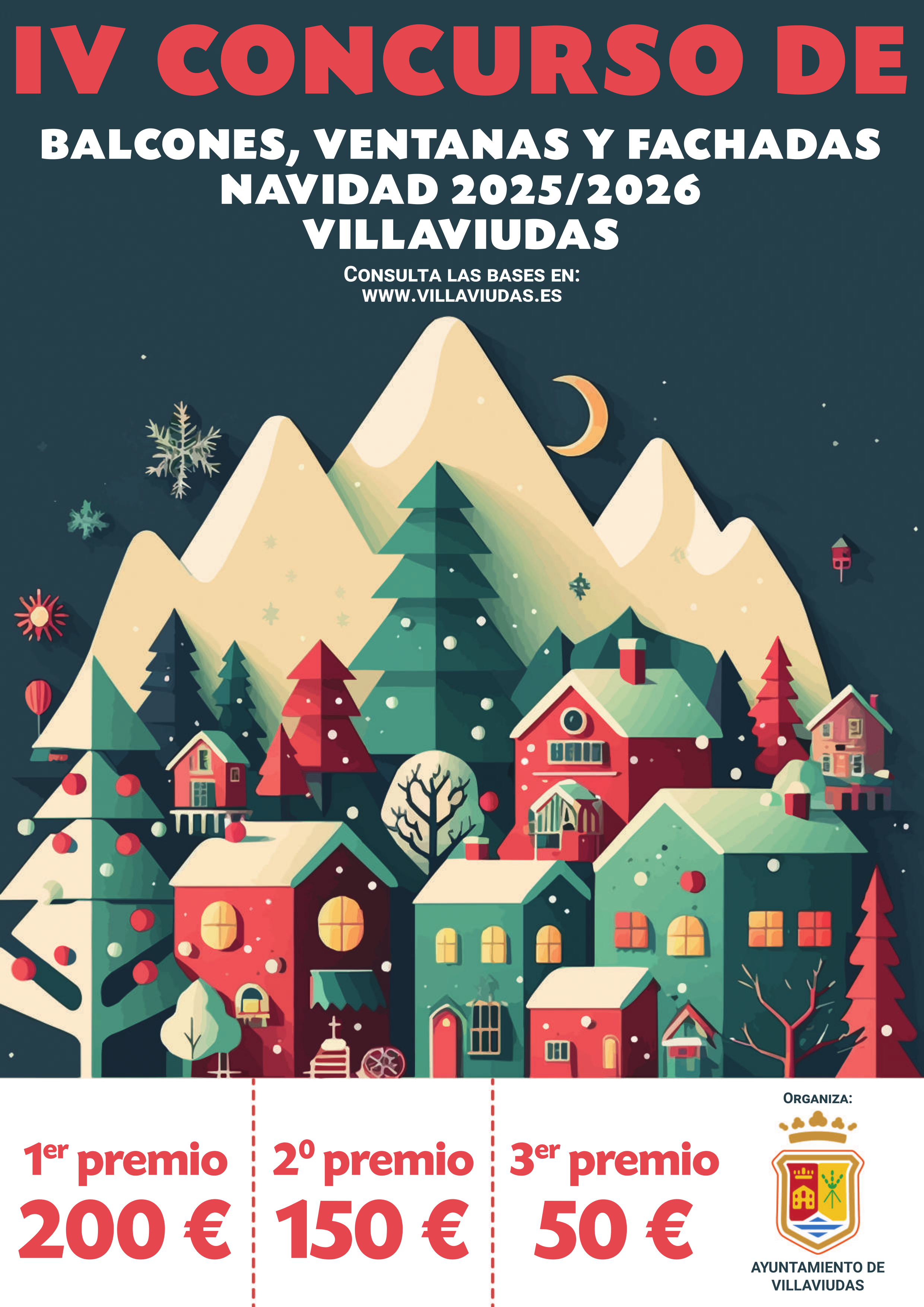 IV Concurso de Balcones, Ventanas y Fachadas POR Navidad 2025/26